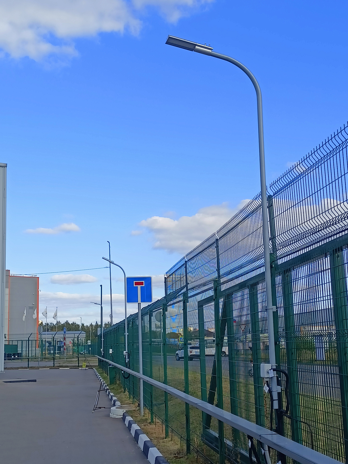 Выполнен проект по устройству охранного освещения периметра котельной, осуществляющей теплоснабжение объектов коммерческого, жилищно-коммунального и социального назначения в городе Котельники.