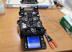 Сварка ВОЛС - пример 2